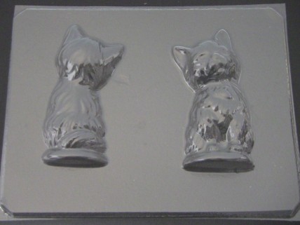 640 Cat 3D Chocolate Candy Mold